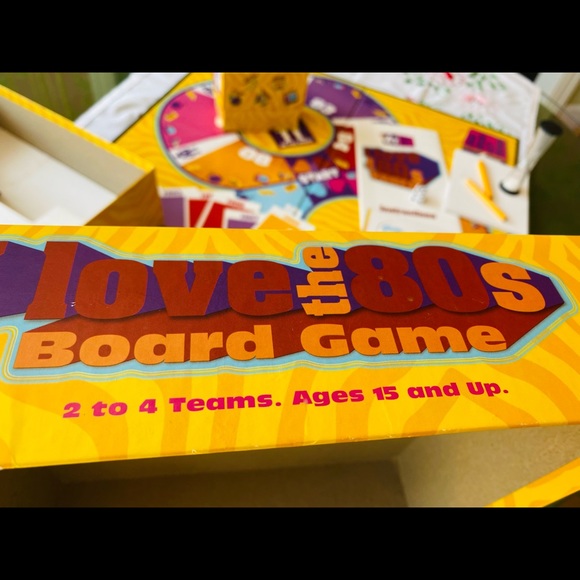 New Unused Vintage 2005 “I love ❤️ the 80’s” Vh1 Board Game Exclusive by🎯Target - Picture 3 of 14
